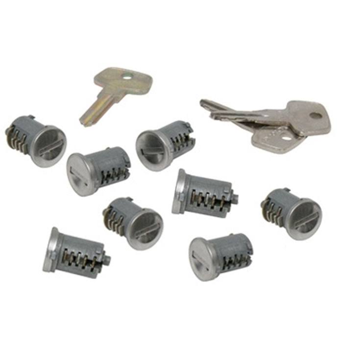 SKS Lock Cores 8 pack F244