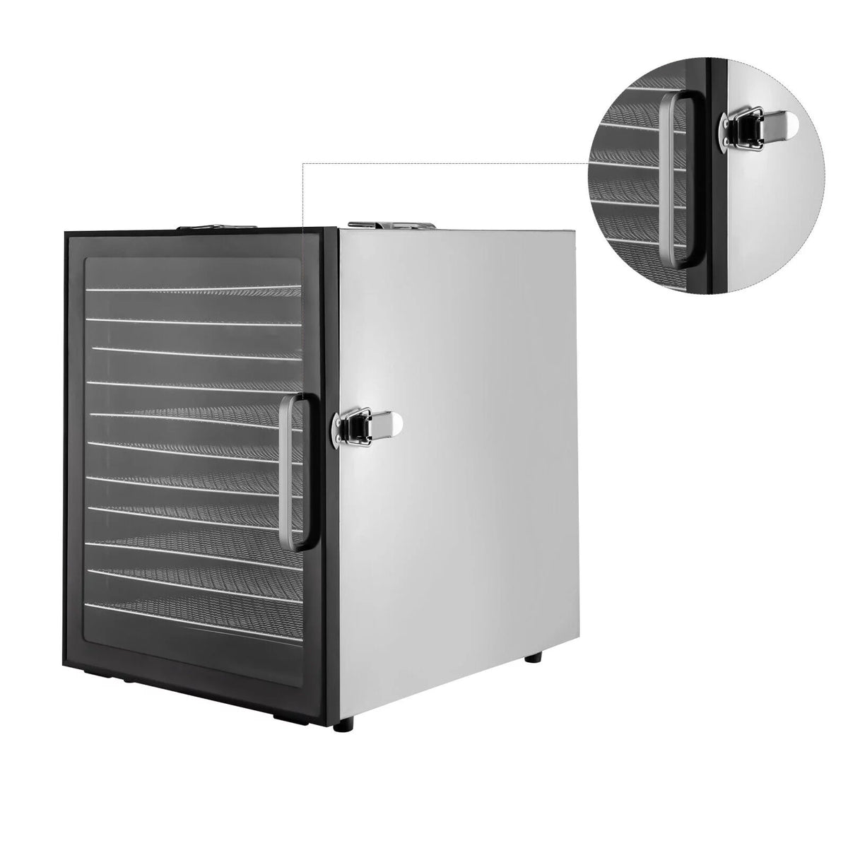 12 Tray Stainless Steel Food Dehydrator 800W L68454