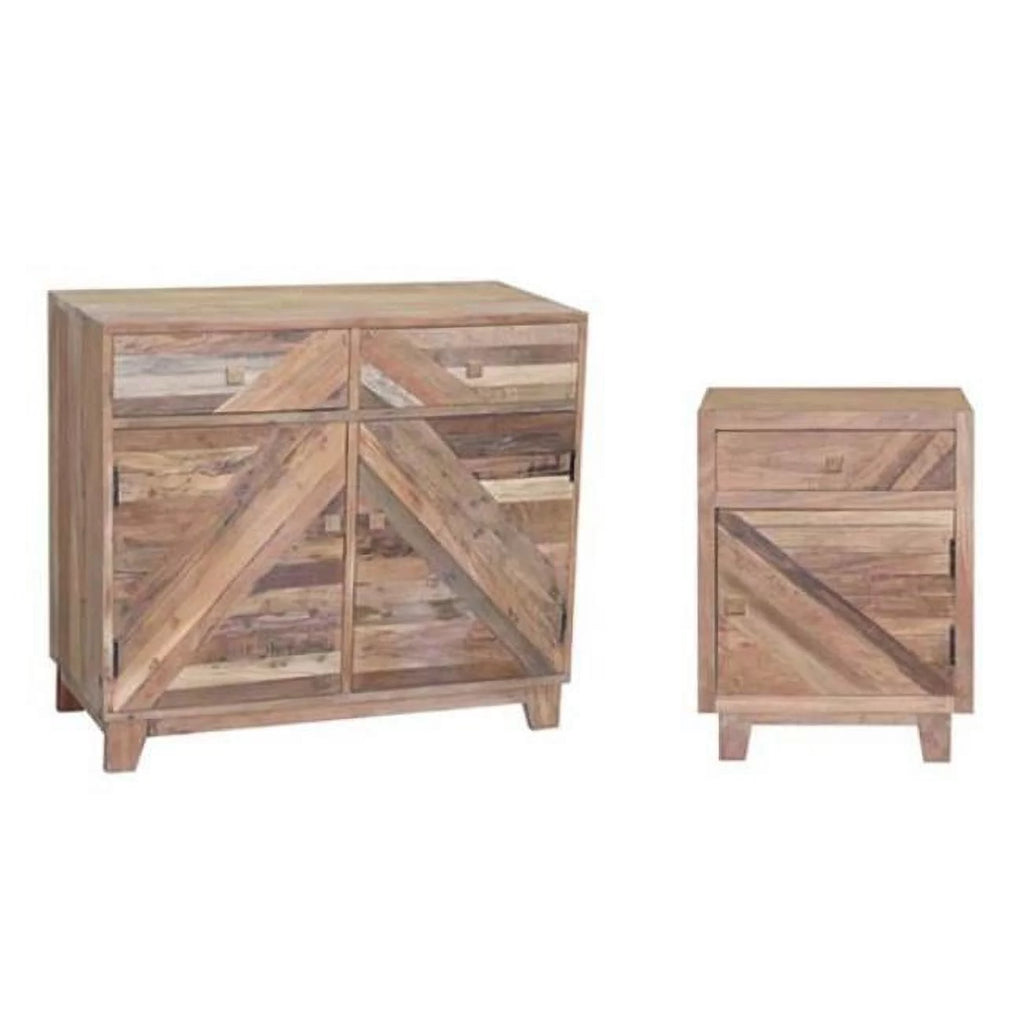 Wood Nightstand B406809