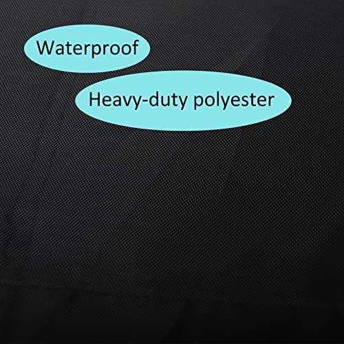 Durable Double Door Waterproof Anti-UV Dog Crate Cover Y23513