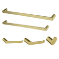 5-Piece Brushed Brass Bathroom Accessory Set M745033