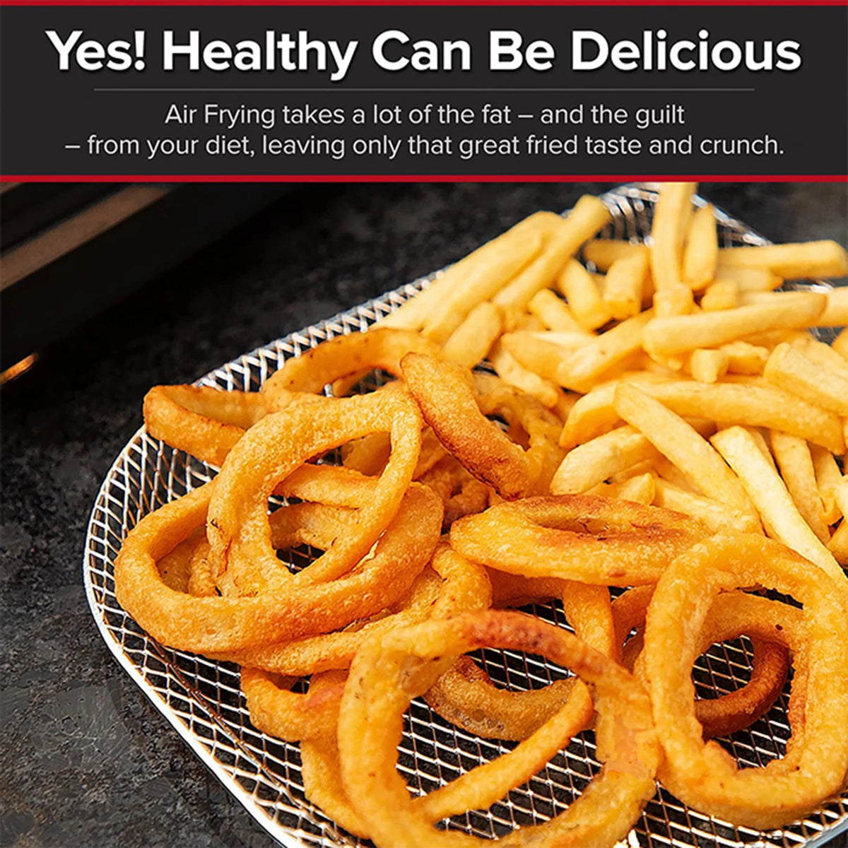8 Quart 1800W Air Fryer with Probe A9478