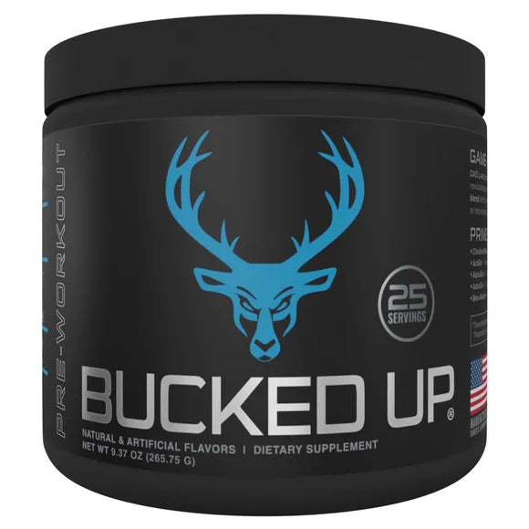 Blue Raz Pre-Workout Powder with Vitamin B12 & 200mg Caffeine, 25 Servings K53153