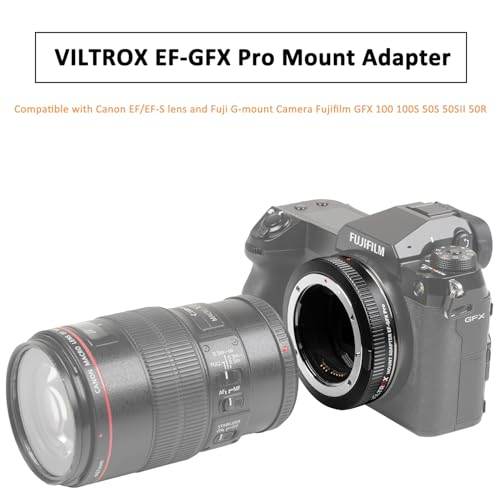 Auto-Focus Lens Adapter for Canon EF/EF-S to Fuji G-Mount U47995