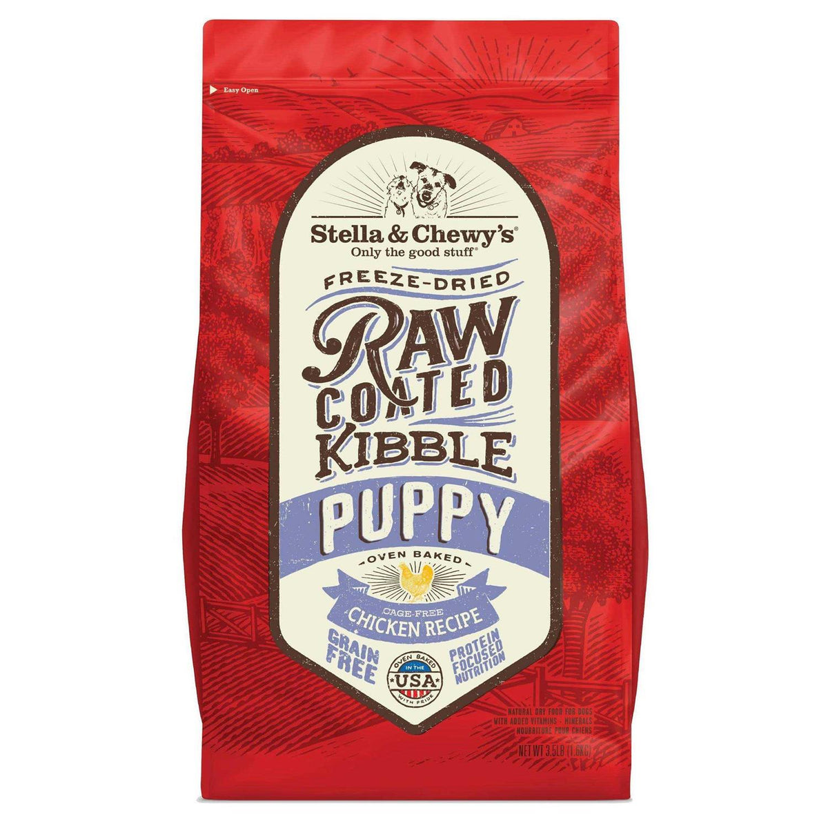 Puppy Raw Coated Kibble E785