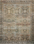 Olive Charcoal 2'6 x 9'6 Rug E609