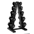 Neoprene Dumbbell Weight Set with Rack R70850