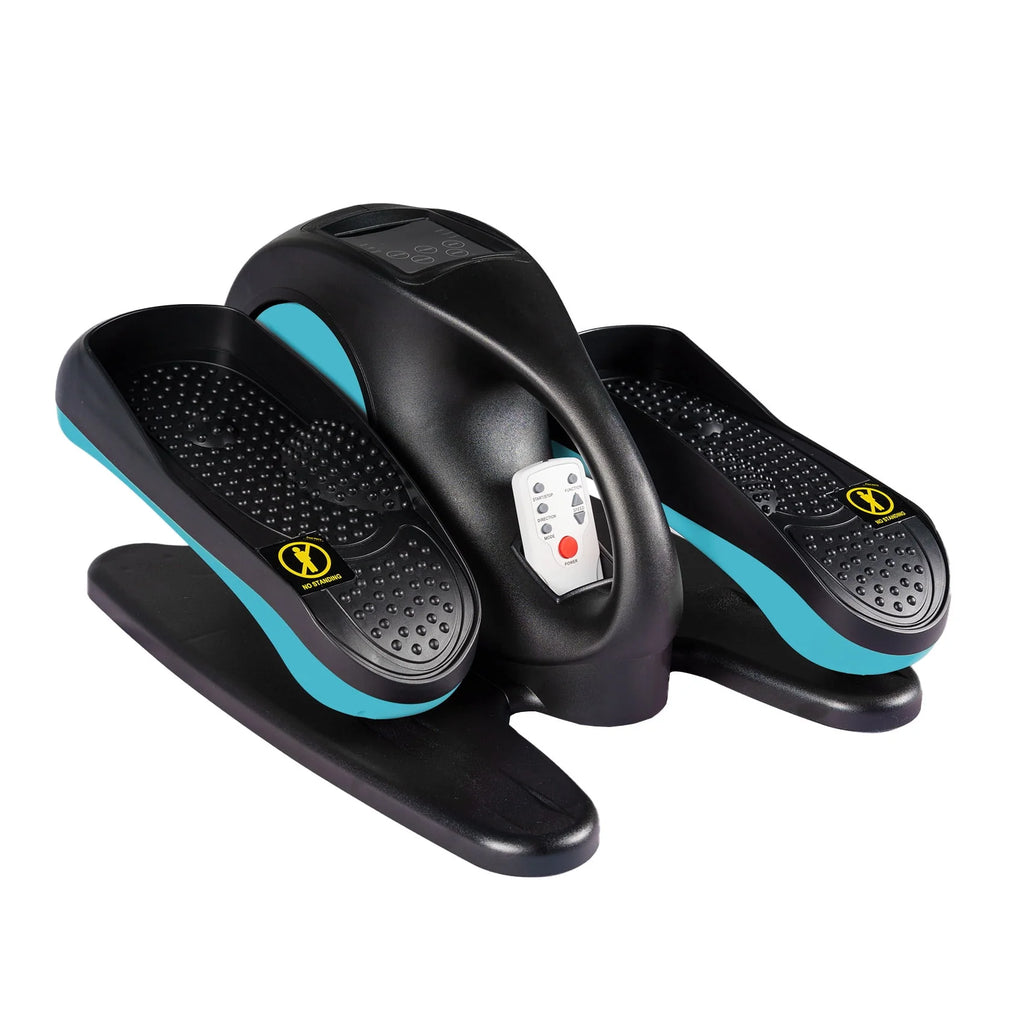Under Desk Elliptical Machine Blue W1417