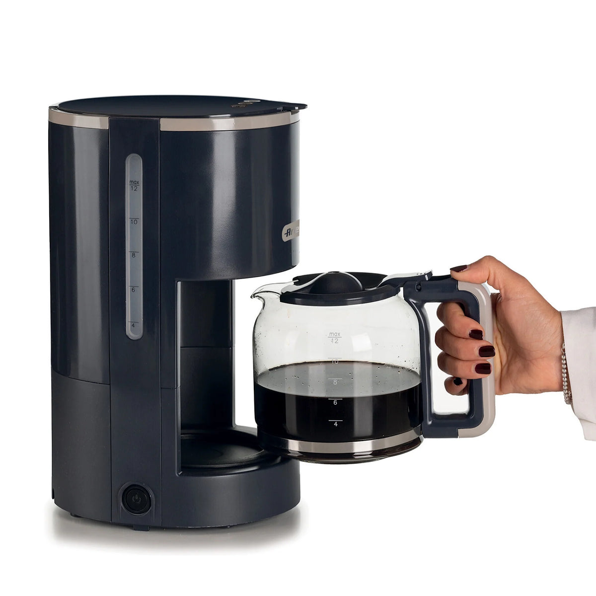 Dark Grey Filter Coffee Machine A907014