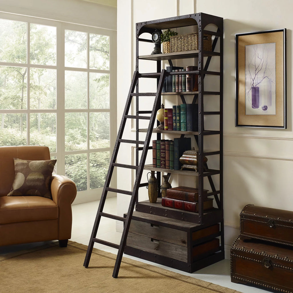 Wood Metal Stand E93888