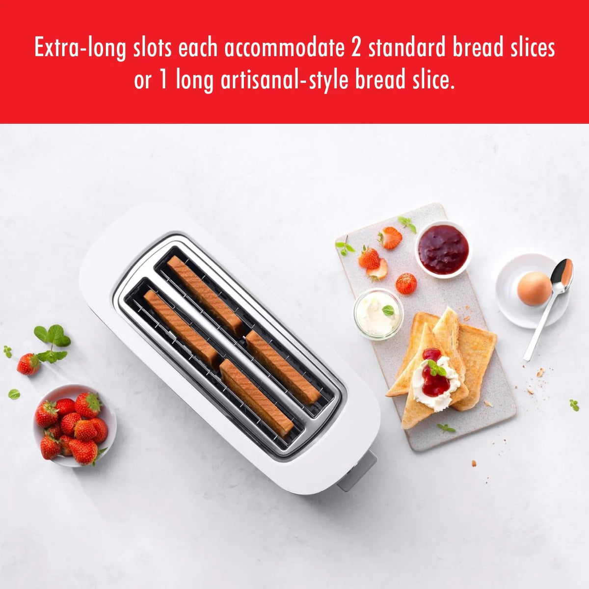 4-Slice Long Slot Toaster J635