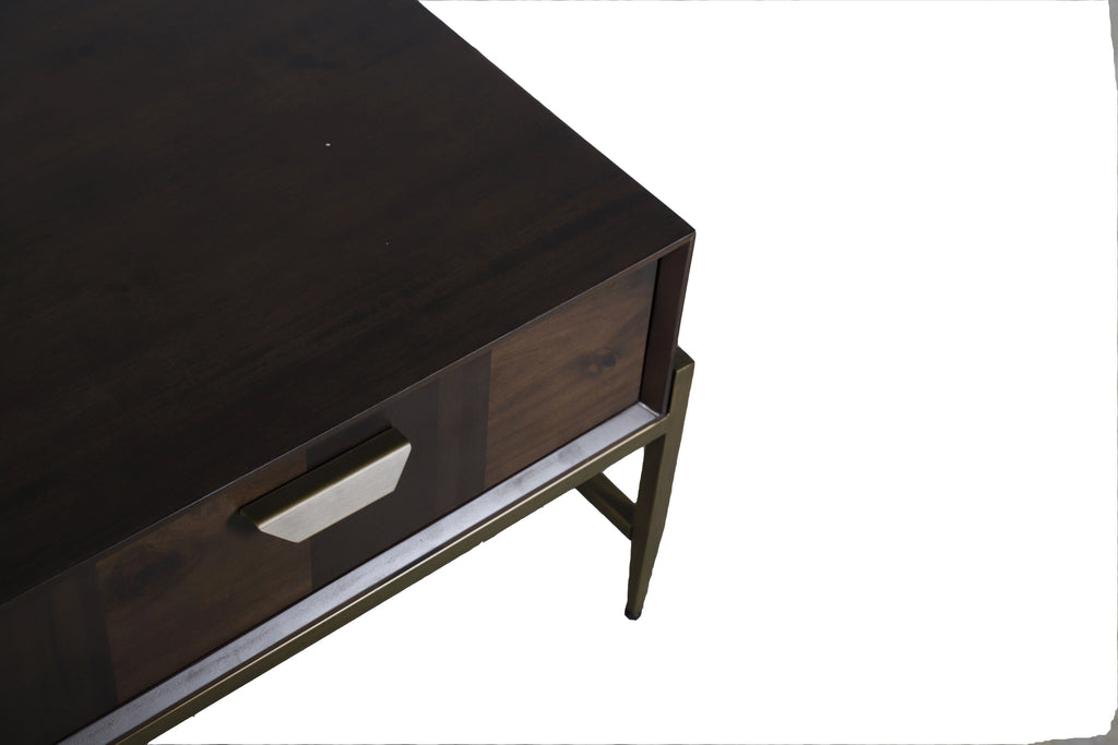 Modern Acacia Brass Coffee Table T478968