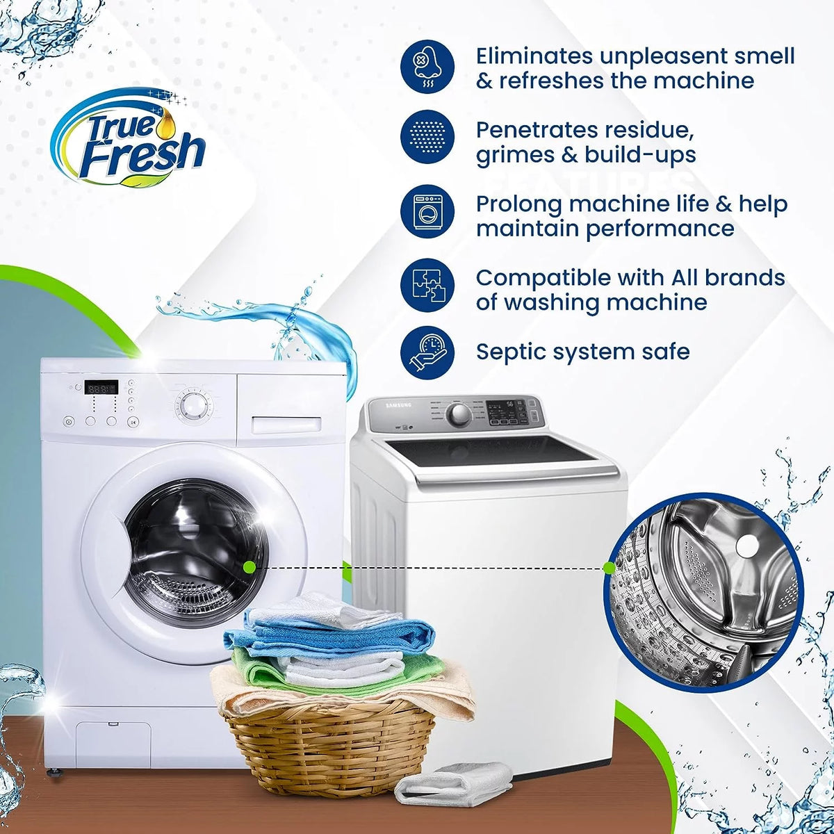 15 Solid Washing Machine Cleaner Tablets S4101