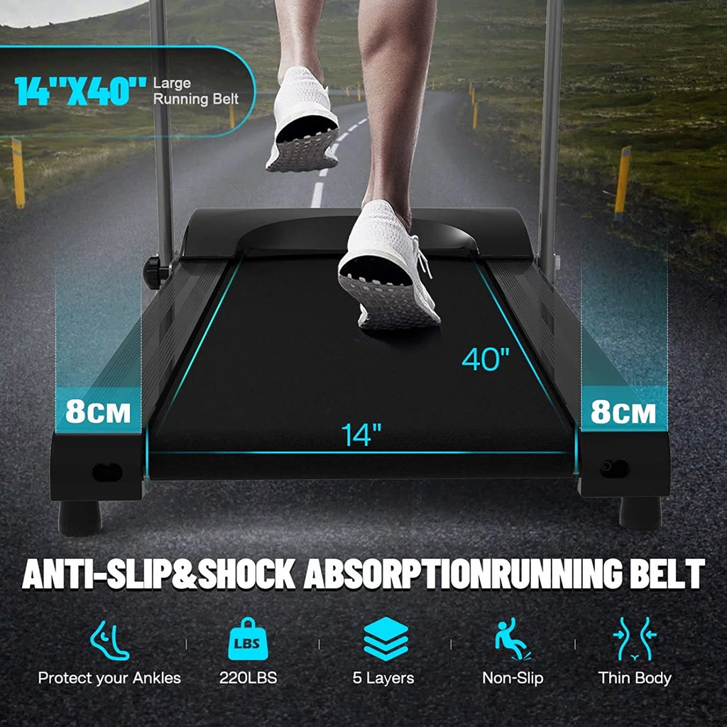 Folding Incline Treadmill with 12 Preset Programs R6545