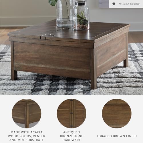 Lift Top Coffee Table with Storage V81058