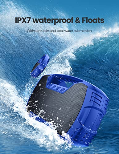 IPX7 Waterproof 40W Portable Bluetooth Speaker with Subwoofer X988030