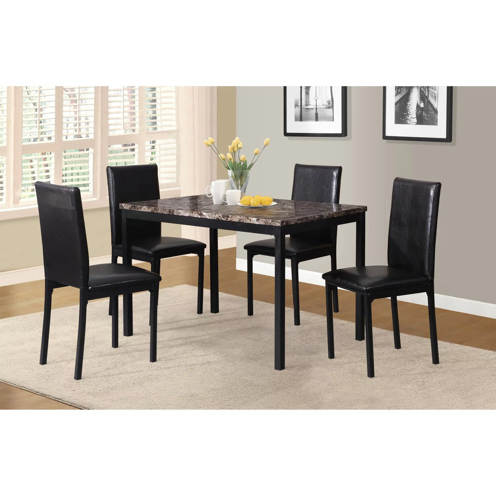 Black Dining Chair Set of 4 X447