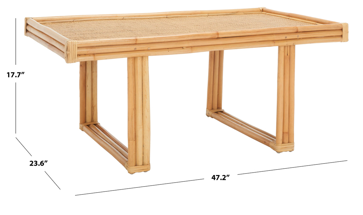 Natural Rectangle Coffee Table Y5027