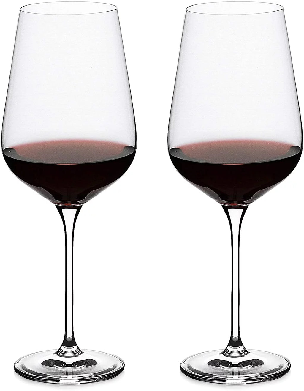 Clear 27 oz Long Stemmed Crystal Wine Glasses Set of 2 P3379