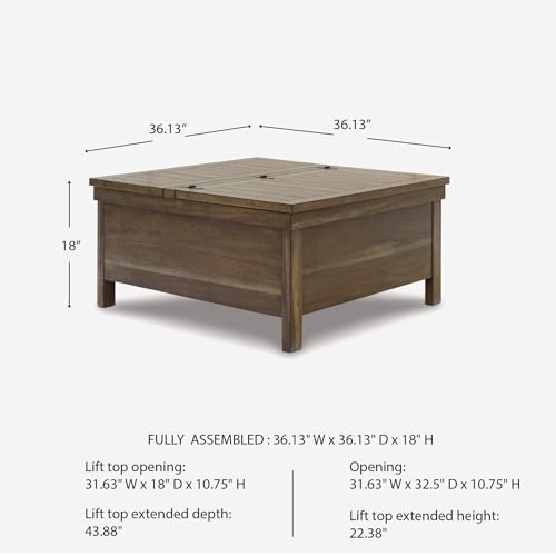 Lift Top Coffee Table with Storage V81058