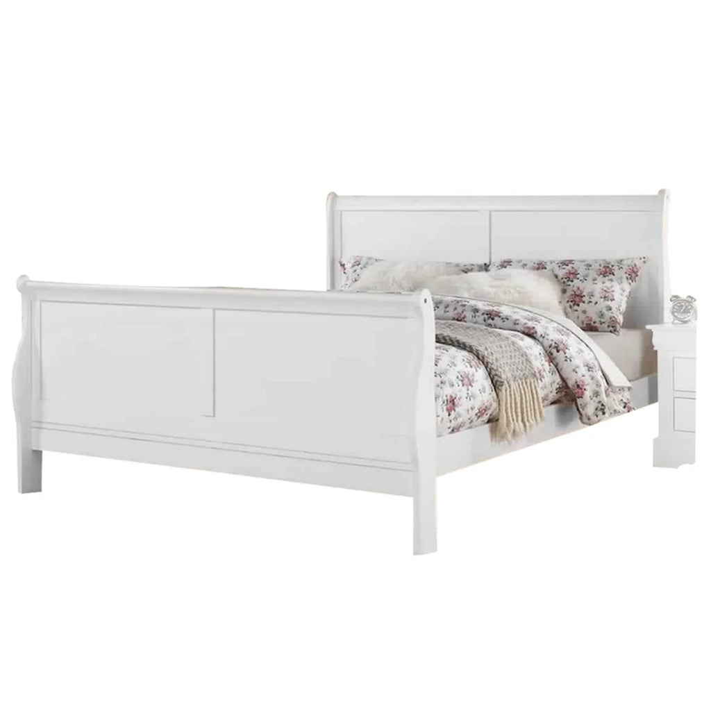 Full Size Bed with Sleek Legs U443781