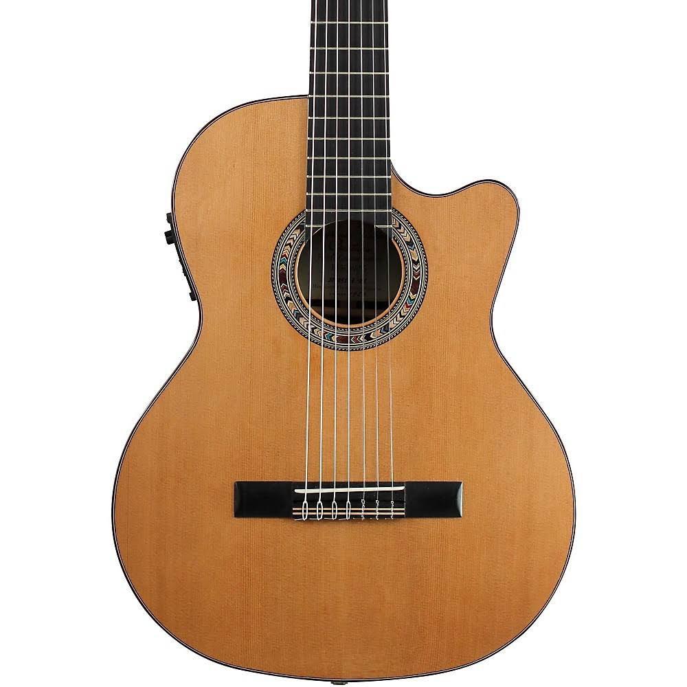 Left-Handed Classical Acoustic-Electric Guitar Gloss Natural S3674