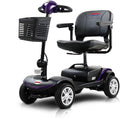 Folding 4 Wheel Scooter Purple U191801