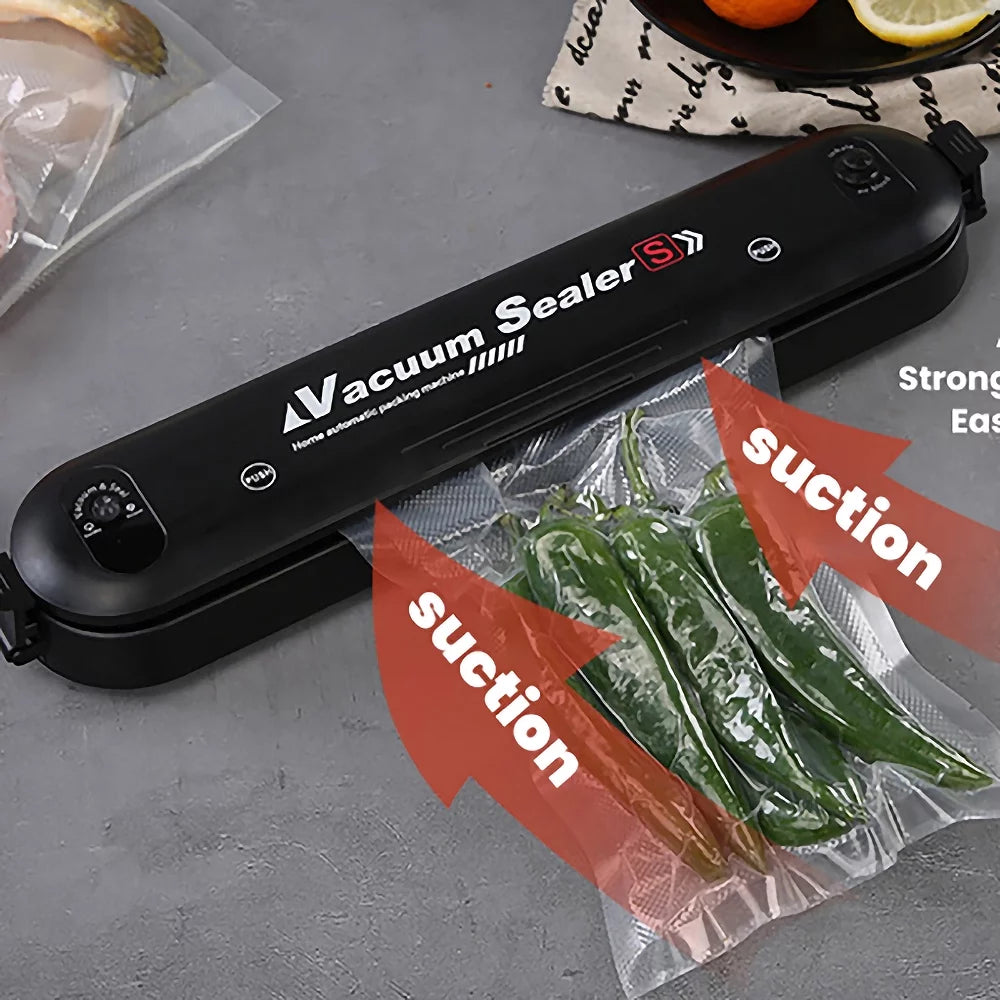 Automatic Mini Food Vacuum Sealer Machine with 10 Bags Z326469