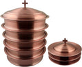 5 Holy Wine Serving Trays and 3 Stacking Bread Plates Stainless Steel W176906