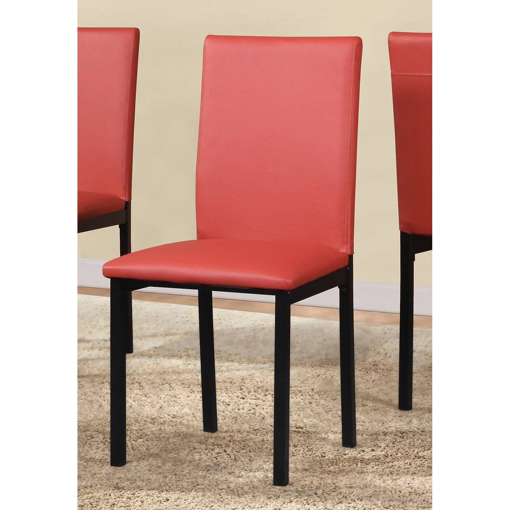 Black Dining Chair Set of 4 X447