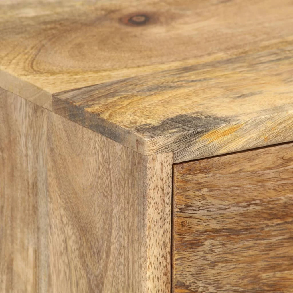 Bedside Cabinet Solid Mango Wood O315