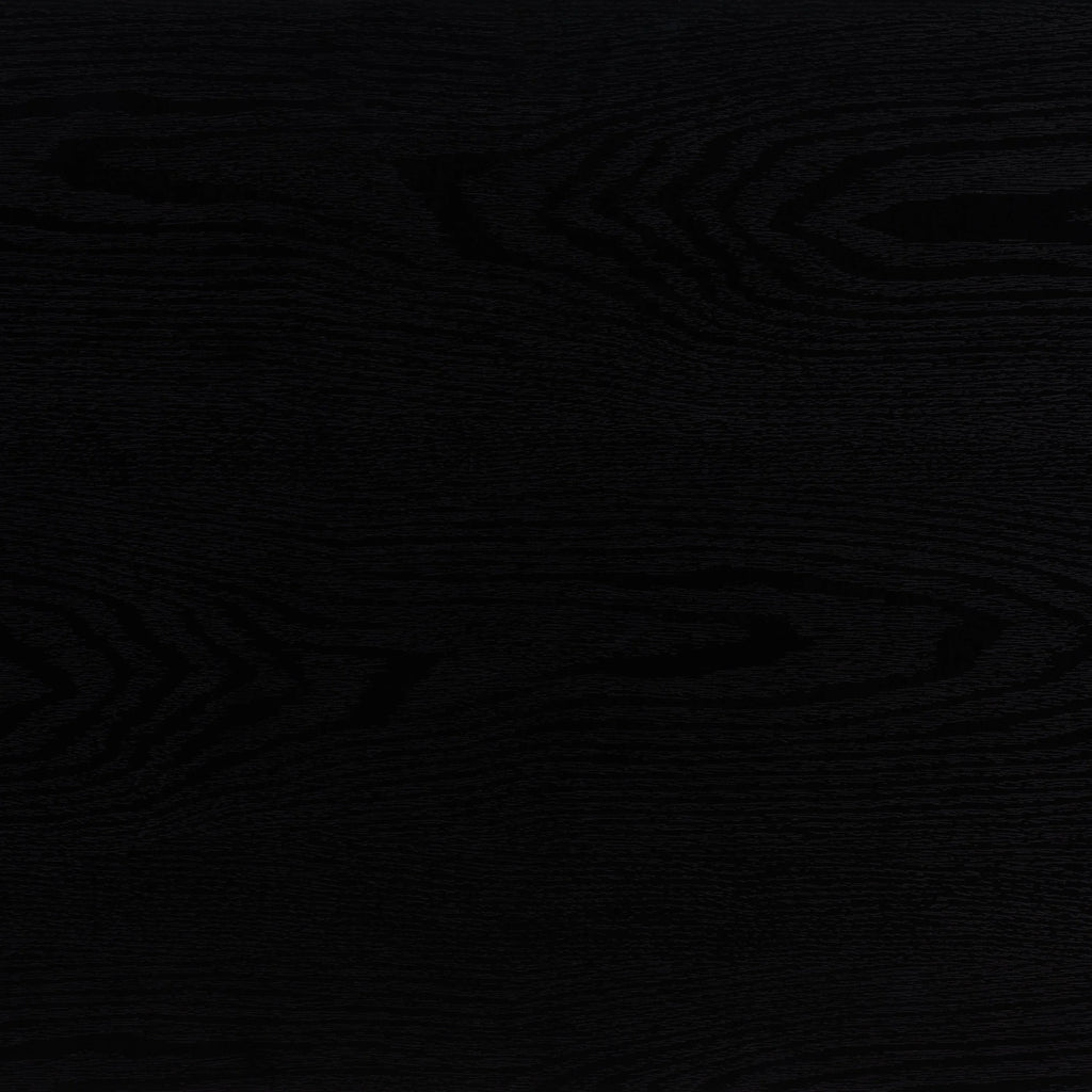 Black Fluted Engineered Wood Sideboard Buffet Z4973