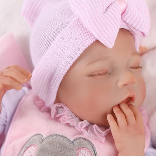 17-Inch Soft Body Realistic Newborn Baby Dolls with Toy Accessories X929