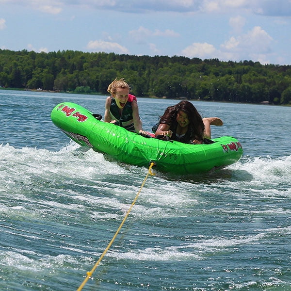 Blue 3 Rider Nylon Inflatable Towable Tube C1194