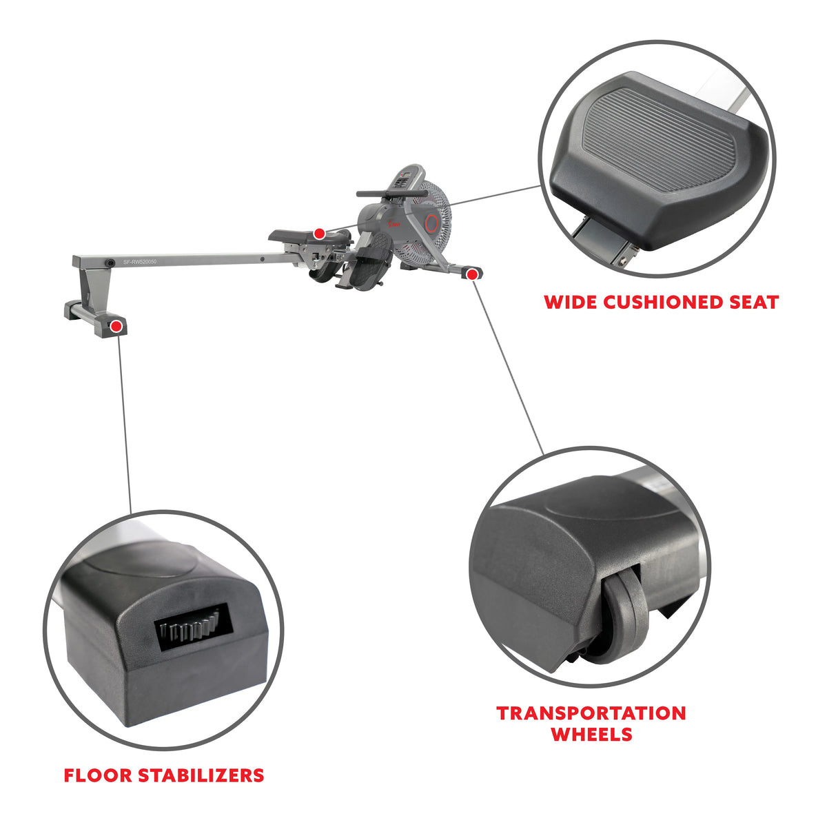 Magnetic Rowing Machine N4897