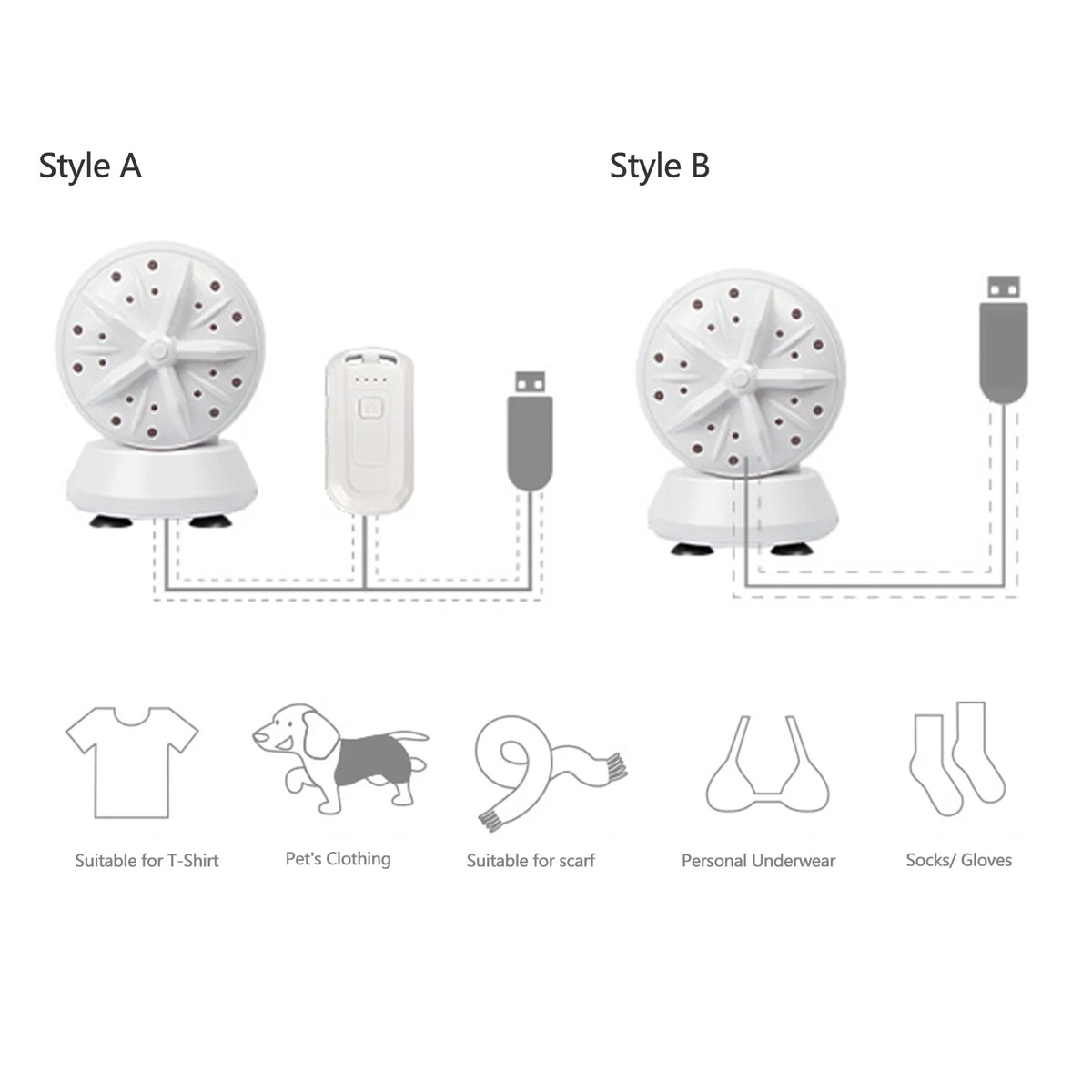 Portable Mini Washing Machine R83503