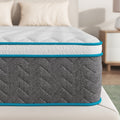 Full Size 10 inch Bamboo Charcoal Memory Foam Hybrid Mattress O55849