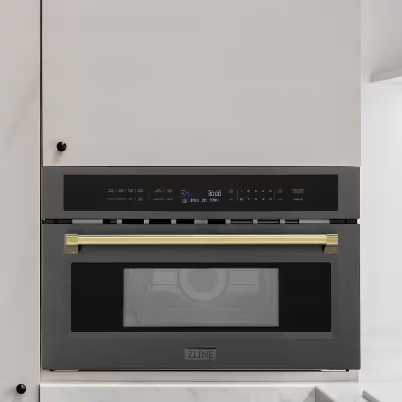 30 in. Built-In Microwave Oven in Black Stainless Steel I56646