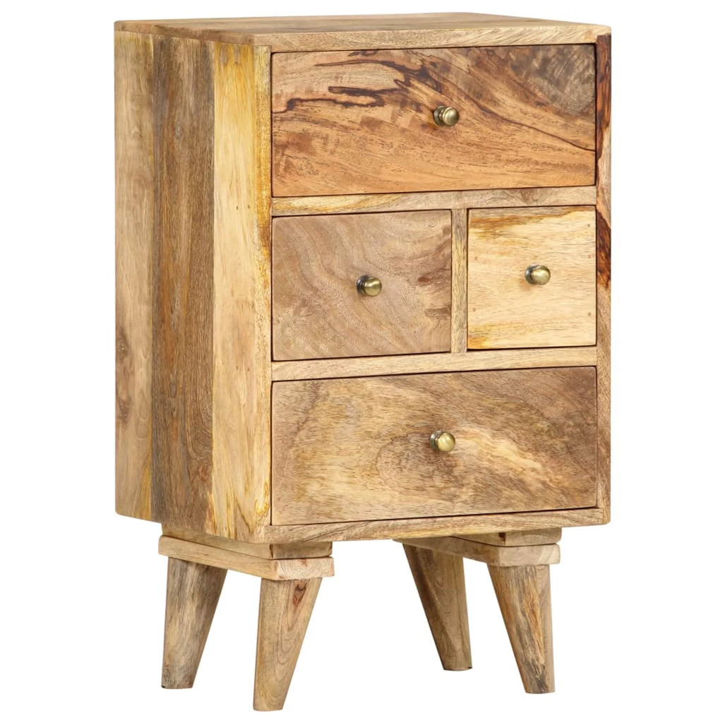 Bedside Cabinet Solid Mango Wood O315