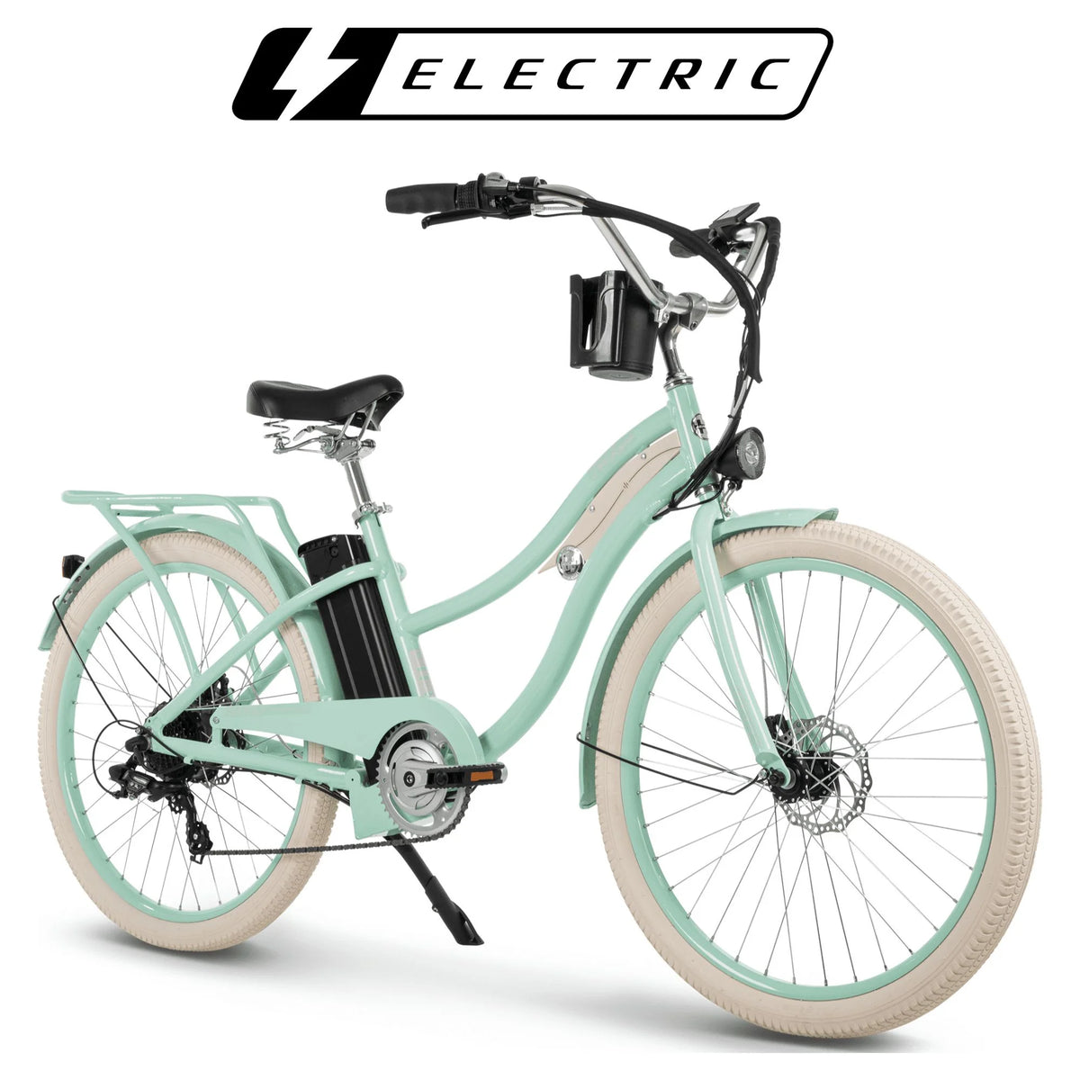26-in 7-Spd Electric Cruiser Bike V624660