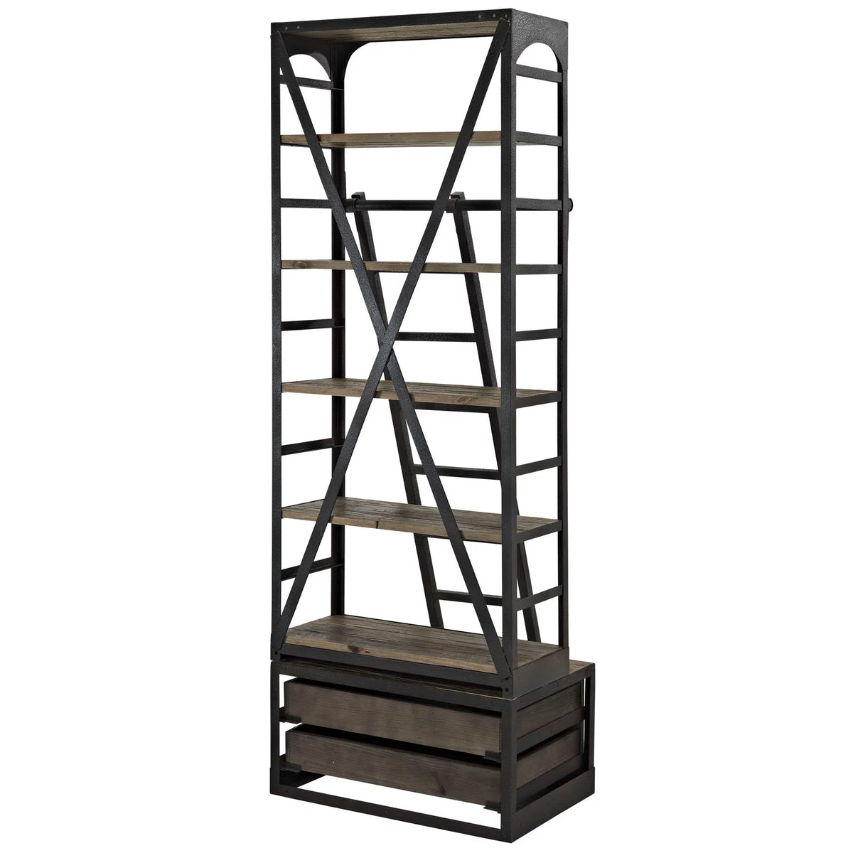 Wood Metal Stand E93888
