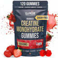 5000 mg Strawberry Flavor Sugar-Free Vegan Creatine Monohydrate Gummies G6073