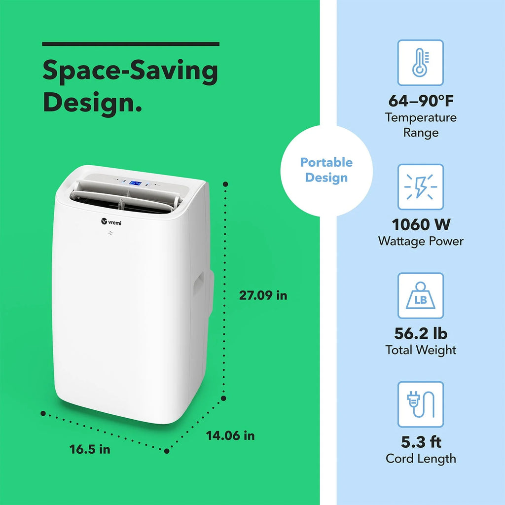 12000 BTU Portable Air Conditioner T5776