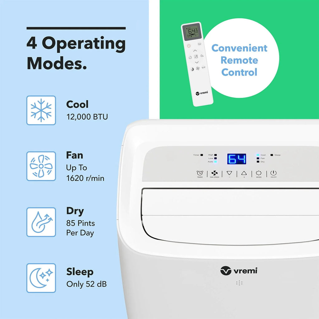 12000 BTU Portable Air Conditioner T5776