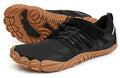 Black Wide Toe Box Minimalist Barefoot Trail Running Shoes P70508