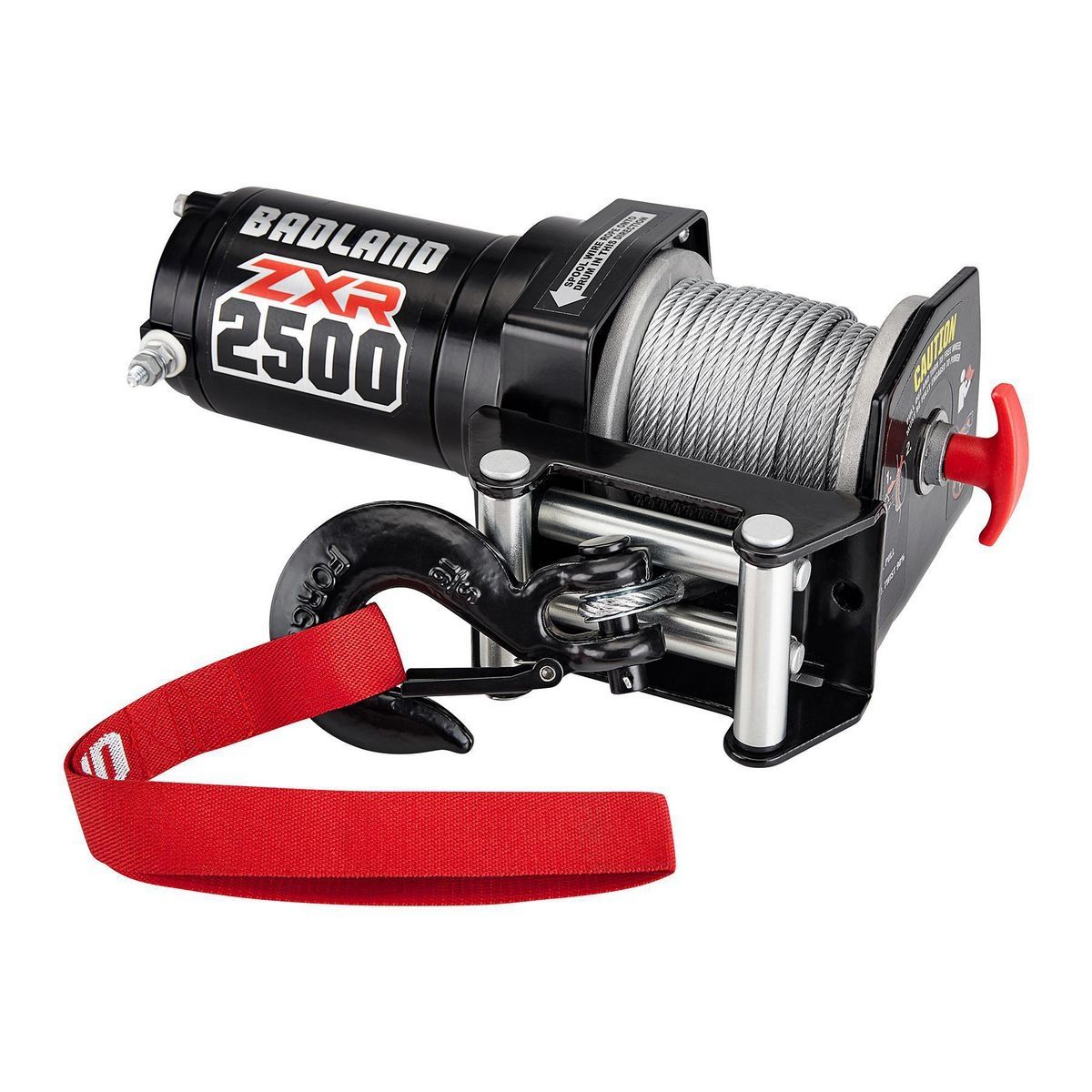 2500 lb. ATV Utility Winch with Wire Rope and Wireless Remote Control K55320