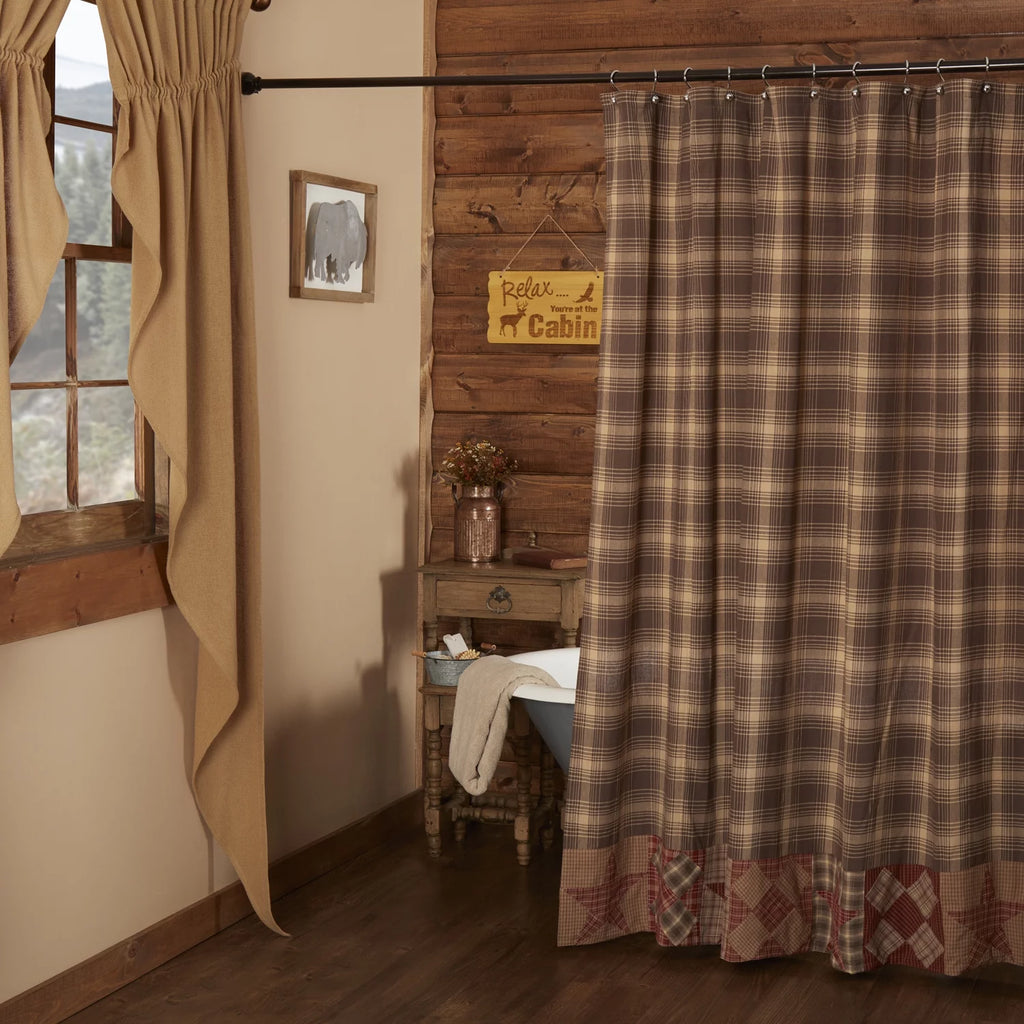 Patchwork Shower Curtain 72x72 Z570