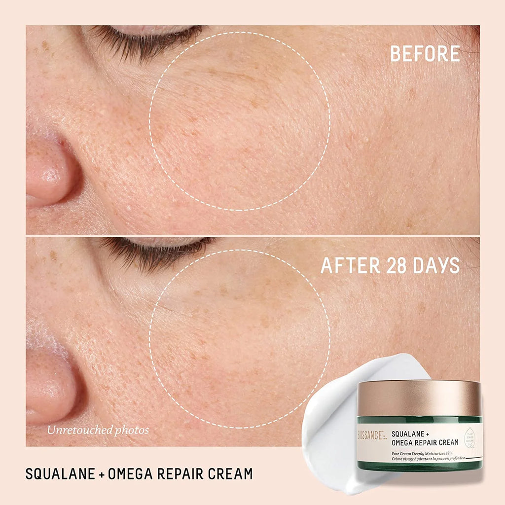 Squalane Omega Repair Moisturizer with Hyaluronic Acid and Ceramides 1.6 oz K9172