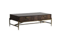 Modern Acacia Brass Coffee Table T478968