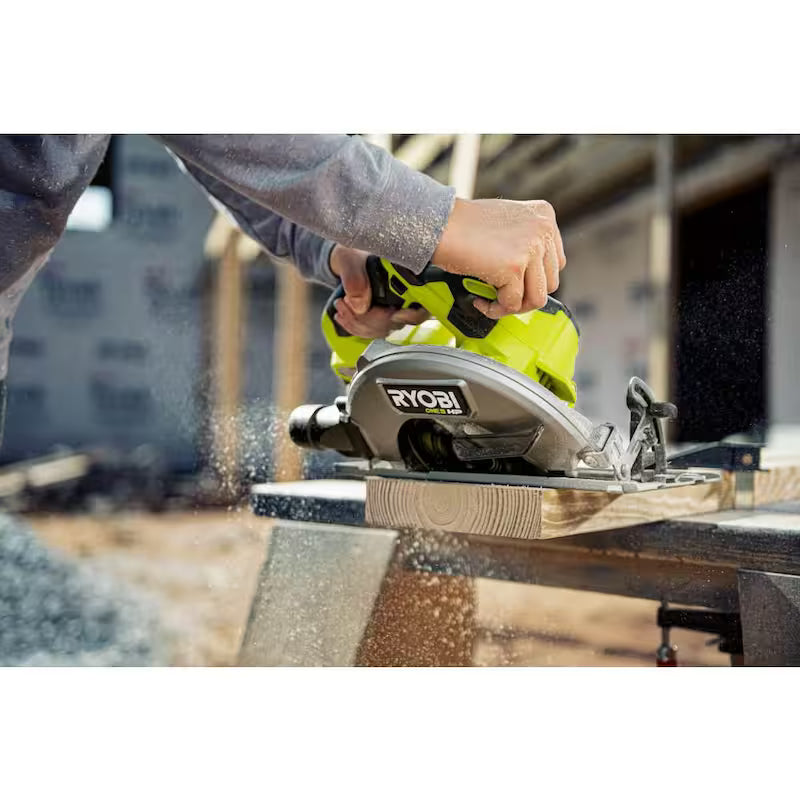 18V Brushless Cordless 7-1/4 in. Circular Saw Kit with Battery and Charger E75654